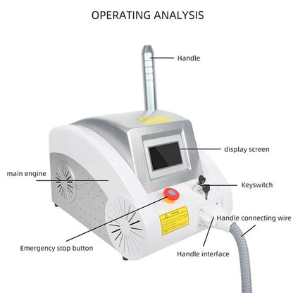 Laser Tattoo Removal Machine Q-switched ND YAG