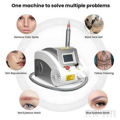 Laser Tattoo Removal Machine Q-switched ND YAG